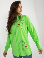 Dámská košile KS model 21215660 zelená - FPrice