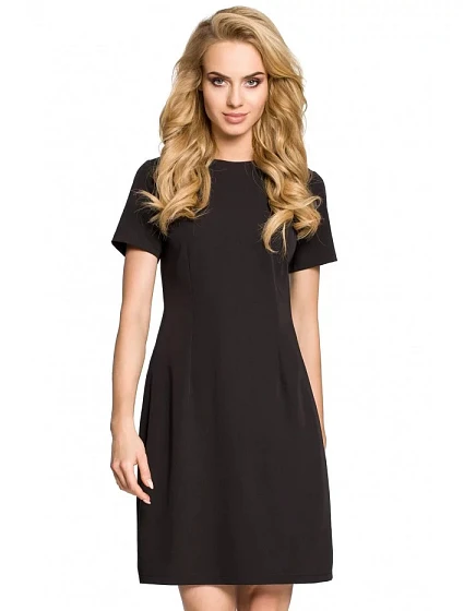 Dámské šaty model 18520581 černé - Moe Dámské šaty model 18520581 černé - Moe