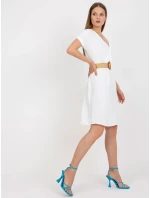 Dámské šaty CA SK model 21207516 Bílá - Rue Paris Dámské šaty CA SK model 21207516 Bílá - Rue Paris