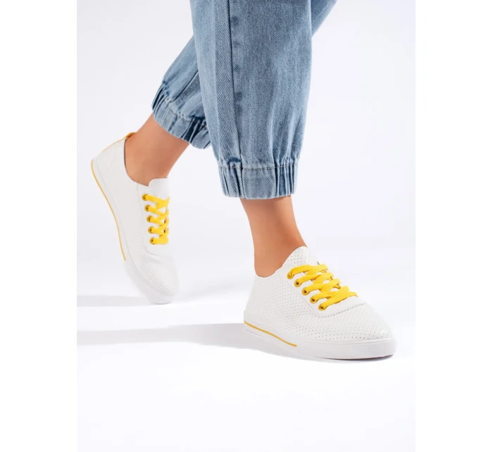 Designové tenisky bílé dámské Designové tenisky bílé dámské