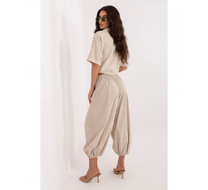 Kordové kalhoty model 226233 Italy Moda