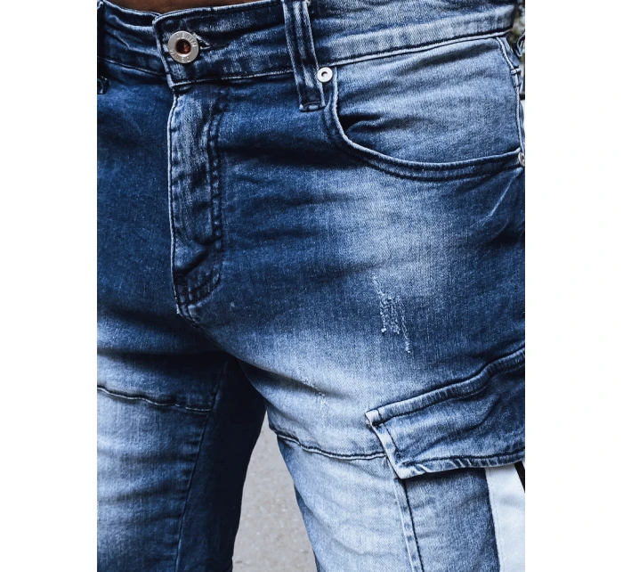 FashionStreet pánské modré džínové šortky SX2162