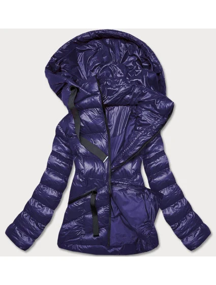 KRÓTKA KURTKA ZIMOWA DAMSKA GRANATOWA model 21244771 - J.STYLE KRÓTKA KURTKA ZIMOWA DAMSKA GRANATOWA model 21244771 - J.STYLE