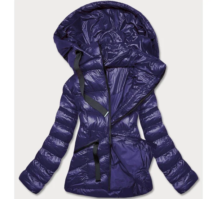 KRÓTKA KURTKA ZIMOWA DAMSKA GRANATOWA model 21244771 - J.STYLE KRÓTKA KURTKA ZIMOWA DAMSKA GRANATOWA model 21244771 - J.STYLE