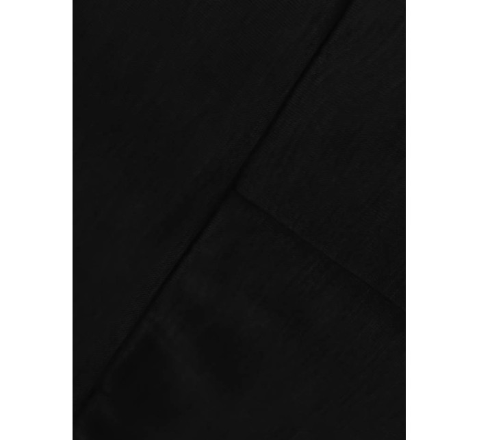 Hrubší černé bavlněné legíny (YW003)