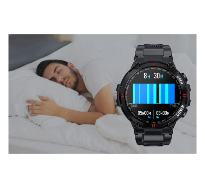 Chytré hodinky GIEWONT Black GW430-1 Chytré hodinky GIEWONT Black GW430-1