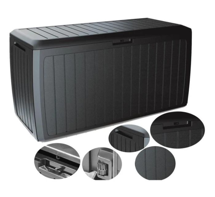 GARDEN BOXE BOARD 290L ANTRACITE dětské