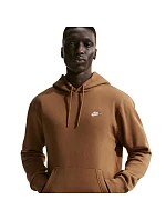 Pánská mikina Nike Club BB hnědá FN3859 270 Pánská mikina Nike Club BB hnědá FN3859 270