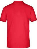 Daiber JN 710 Pánské elastické piqué polo 02.0710 red