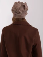 Czapka AT CZ model 18987469 brązowy - FPrice Czapka AT CZ model 18987469 brązowy - FPrice