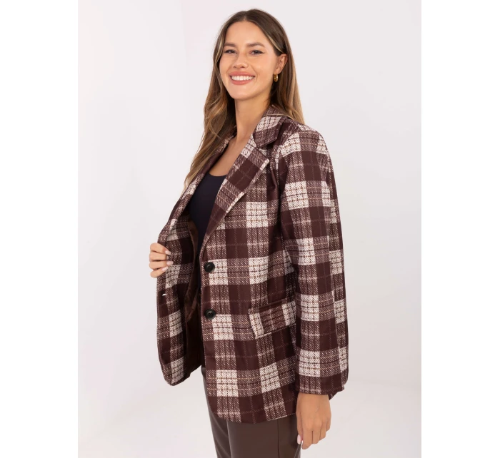 MI MA bunda 4195.18 hnědá MI MA bunda 4195.18 hnědá