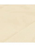 Dámská tenká krátká mikina ecru (8B938-67+132) - J.Style