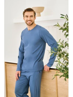 3474 PÁNSKÉ DLOUHÉ PYŽAMO LORENZO M-2XL