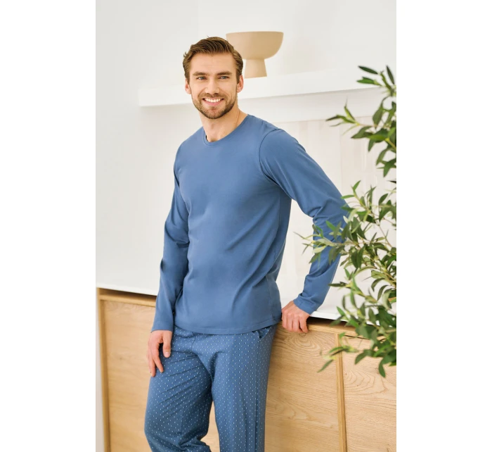 3474 PÁNSKÉ DLOUHÉ PYŽAMO LORENZO M-2XL