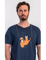 Pánská noční košile s krátkým rukávem model 21362744 - Vienetta MAN