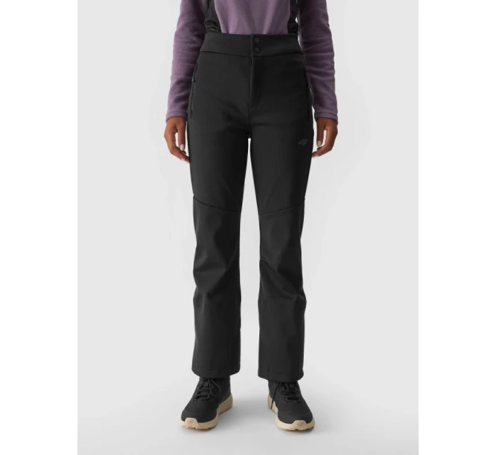 Dámské lyžařské softshellové kalhoty s membránou 10000 model 21816140 - 4F Dámské lyžařské softshellové kalhoty s membránou 10000 model 21816140 - 4F