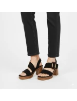 Sandały damskie na czarne model 22034125 - Potocki