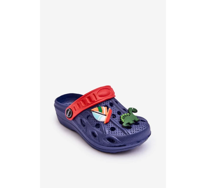 Dětské pěnové lehké sandály Crocs námořnická modrá model 21623913 - Boto