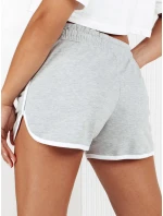 Dámské teplákové kraťasy TOP SPORT light grey FashionStreet SY0406