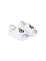 Real Madrid žabky k bazénu bílé Jr sandály model 21217148 - Real Madryt Real Madrid žabky k bazénu bílé Jr sandály model 21217148 - Real Madryt