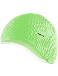 Plavecká čepice Crowell Java Bubble světle zelená barva 7