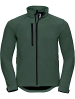 Pánská 3vrstvá softshellová bunda 10. bottle green model 22466442 - Russell Athletic