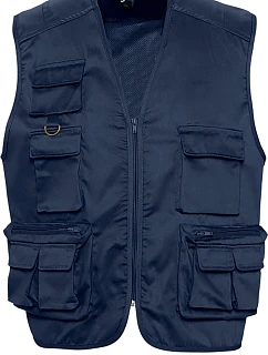 SOL'S Wild Unisex vesta "Safari" 25.3630 navy