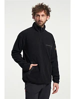Half Zip M Pánská fleecová mikina s 1/4 zipem black model 22470882 - Tenson