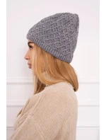 K204 tmavě šedá fleecová kšiltovka K204 tmavě šedá fleecová kšiltovka