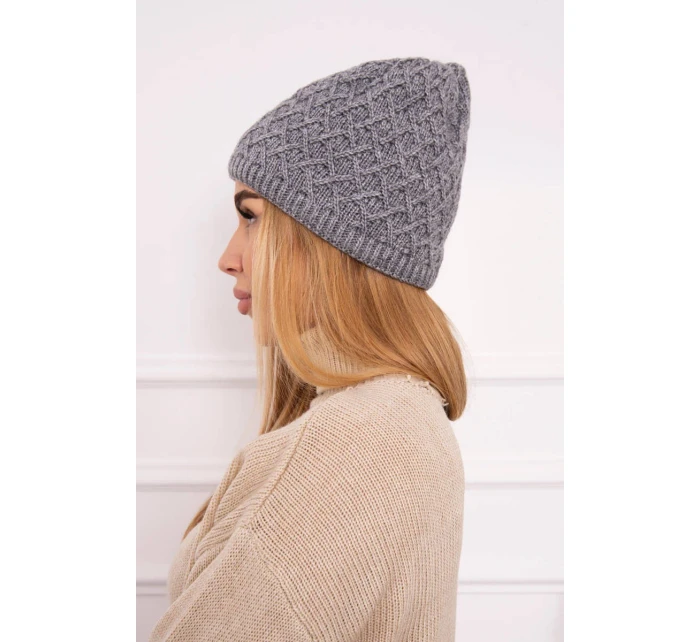 K204 tmavě šedá fleecová kšiltovka K204 tmavě šedá fleecová kšiltovka