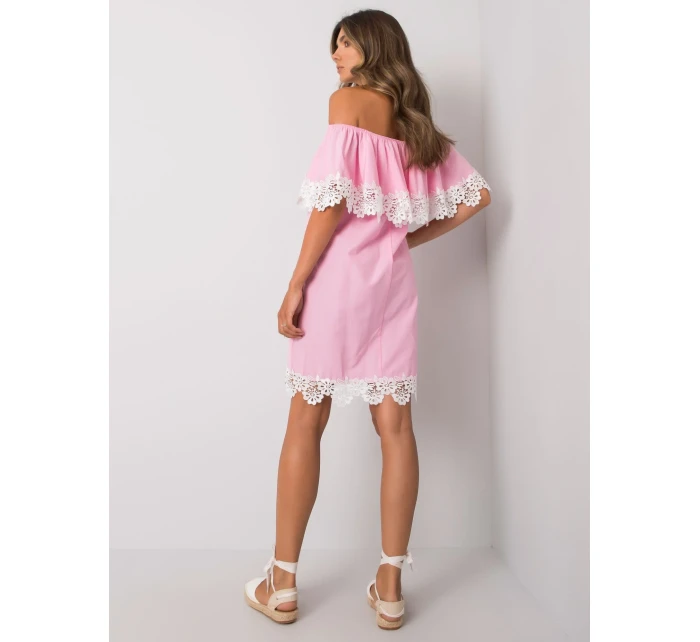 Šaty LK SK 506992.11 růžový