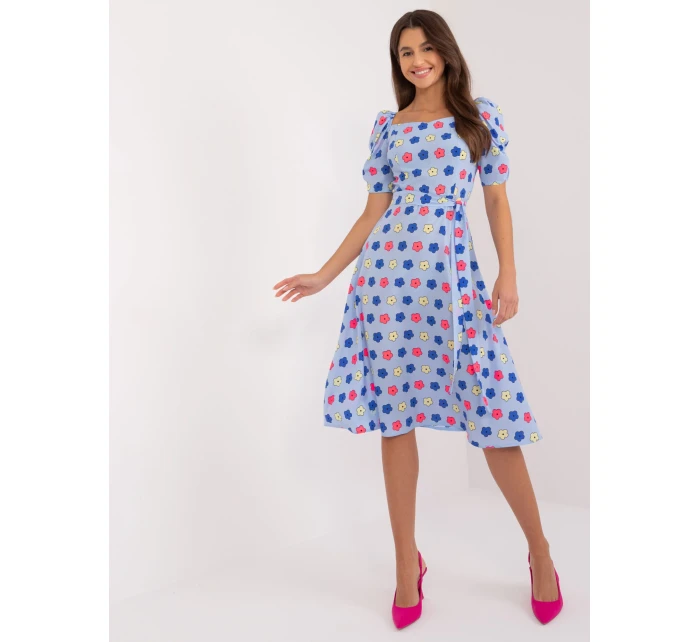 Šaty LK SK 509677.01X světle modré