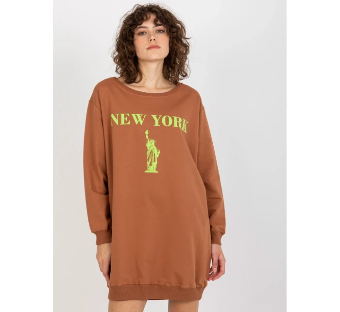 Mikina VI BL model 20742211 hnědá a zelená - FPrice