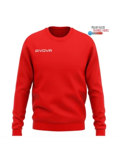 sportovní mikina Crew Neck červená model 21280622 - Givova