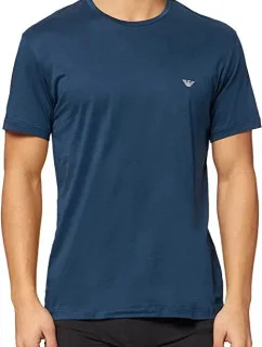 Pánské triko 110853 1A538 - 24334 - Mořská - Emporio Armani