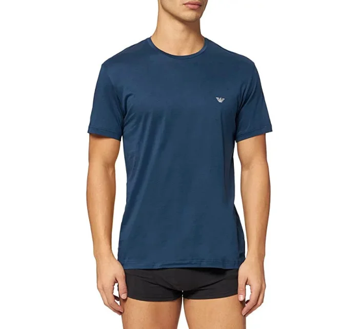 Pánské triko Mořská model 16259380 - Emporio Armani Pánské triko Mořská model 16259380 - Emporio Armani