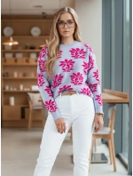 SWEET dámský svetr modrý Dstreet model 21972199 - FashionStreet