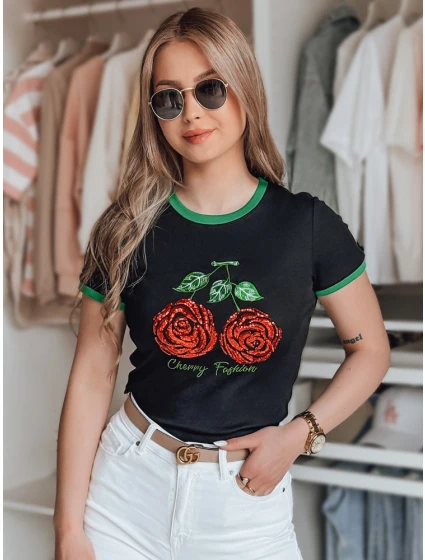 Dámské tričko černé Dstreet model 21988837 - FashionStreet
