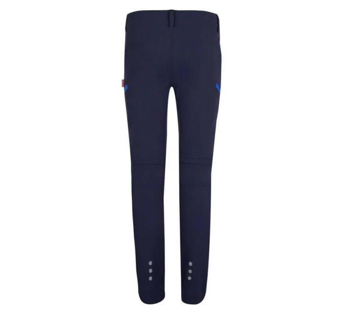 Trollkids Dětské kalhoty Kjerag se zipem chlapec/dívka námořnická modrá/středně modrá (177-117)