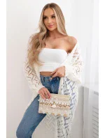 Svetr dlouhý kardigan Super model 20247433 - K-Fashion