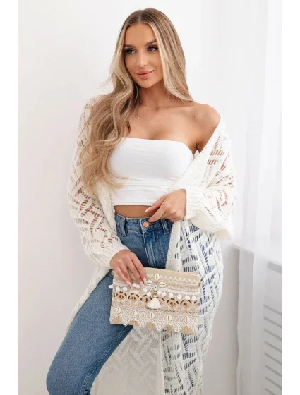 Svetr dlouhý kardigan Super model 20247433 - K-Fashion