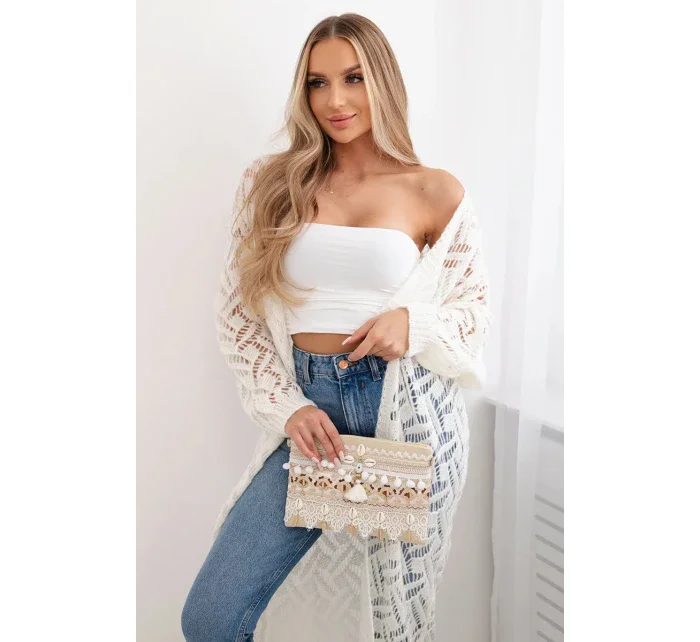 Svetr dlouhý kardigan Super model 20247433 - K-Fashion