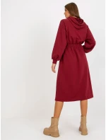 Dámské šaty RV SK 8336 kaštanové