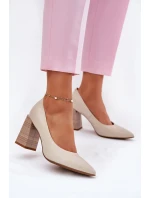 Lodičky na sloupku model 213892 Step in style