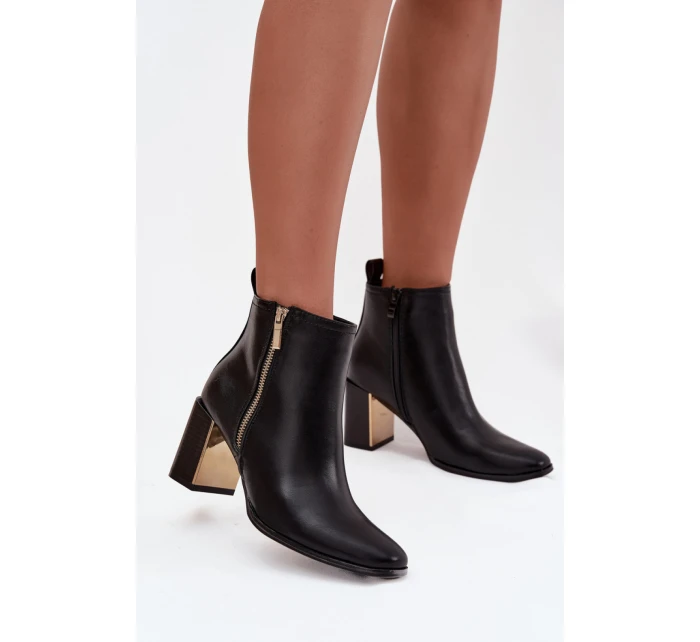 Boty na podpatku  model 220692 Step in style