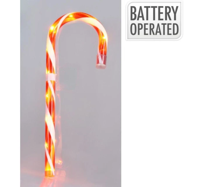 VÁNOČNÍ SVÍTÍCÍ TYČINKA 45CM