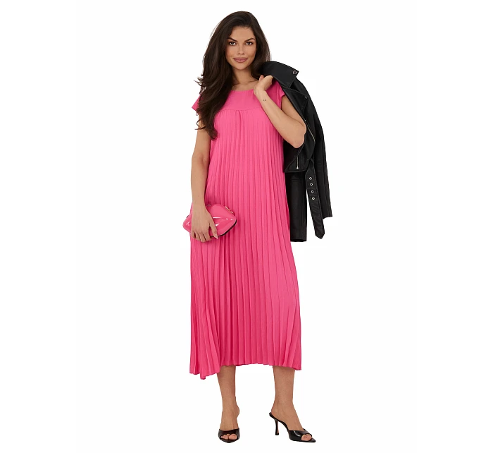 Šaty IT SK 19552.72 tmavě růžové Šaty IT SK 19552.72 tmavě růžové