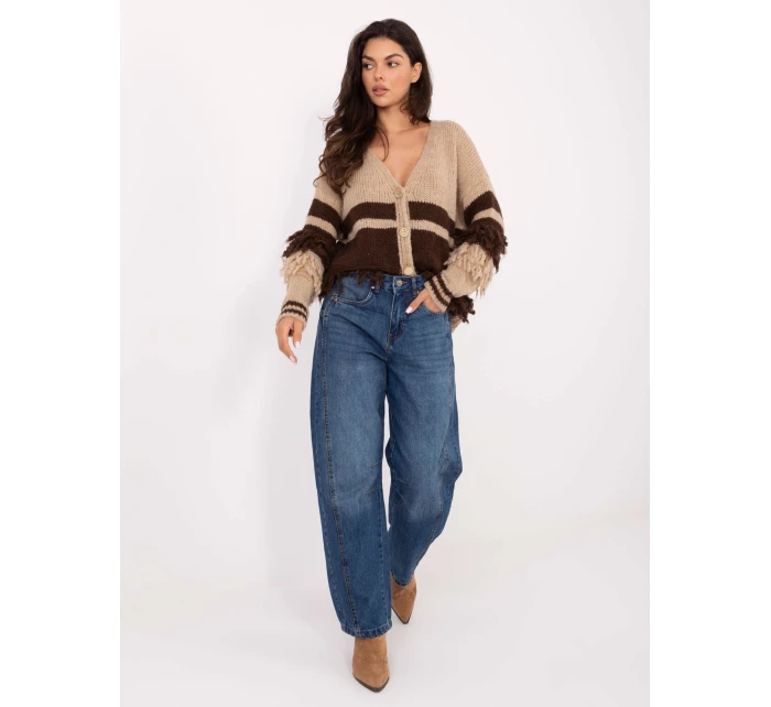 Dámské kalhoty D80030BI62569M318 modré - FPrice