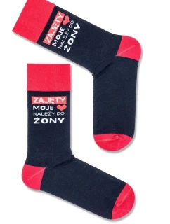 PÁNSKÉ PONOŽKY S NÁPISEM 0125.016