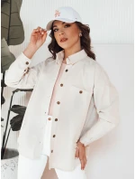 Dámská džínová bunda light beige Dstreet model 21976650 - FashionStreet